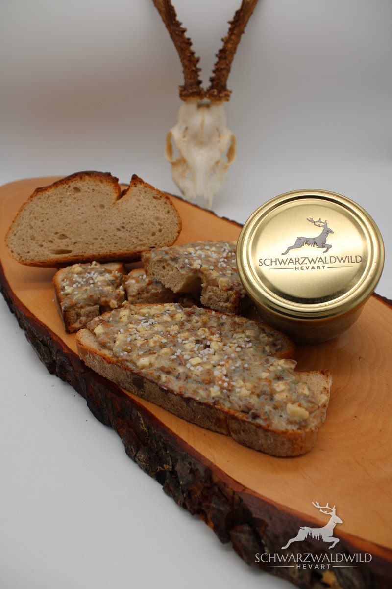 Apfel-Wildschweingriebenschmalz
