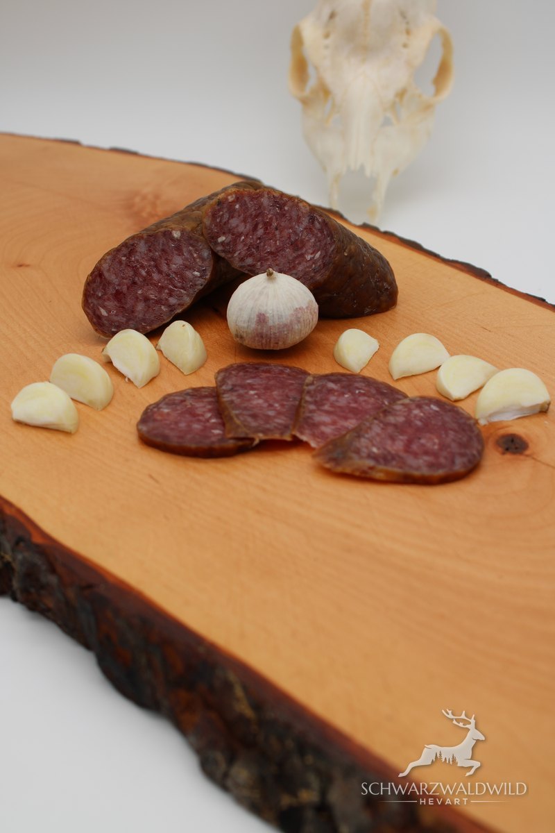Rehsalami – Knoblauch